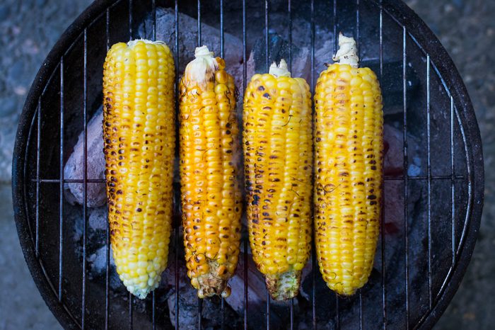 Corn on the grill