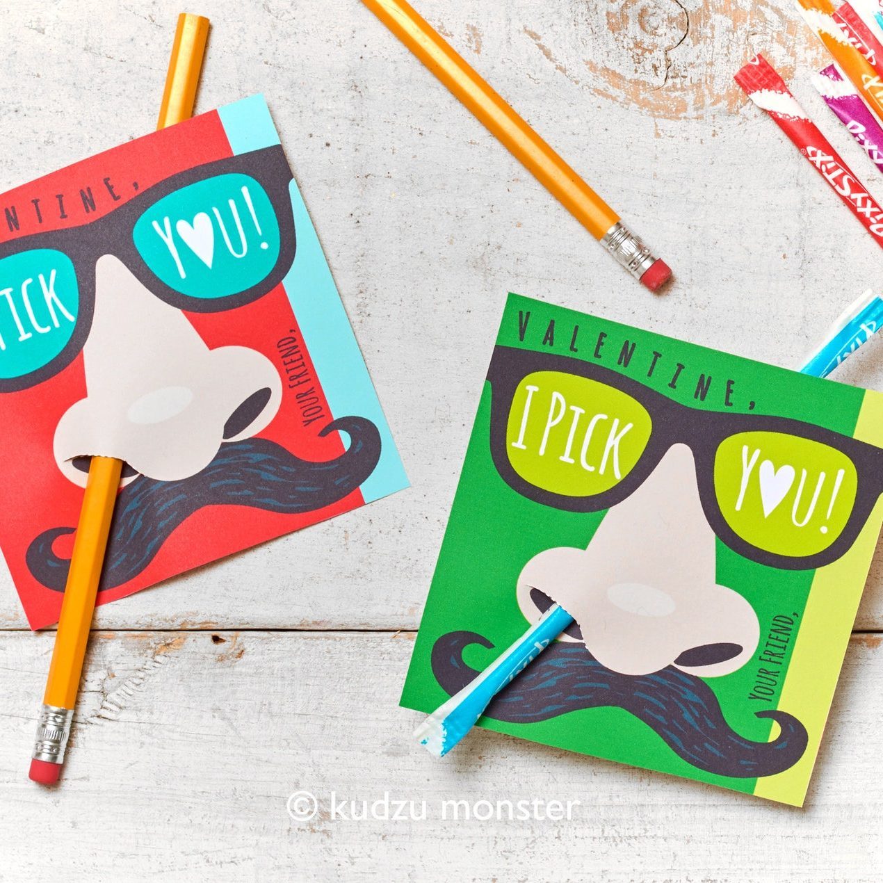 I Pick You Valentines Day Card