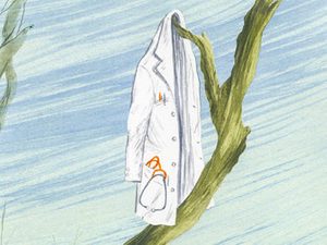 july AOL health how docs die  doctor's coat