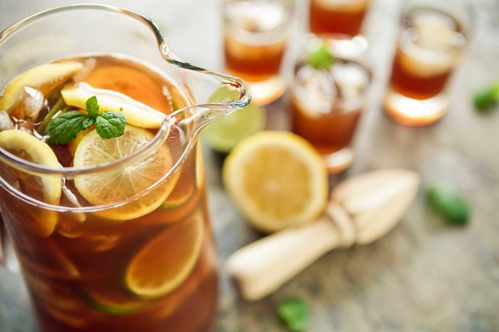grocery store items iced tea