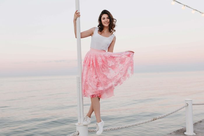 Pink Skirt