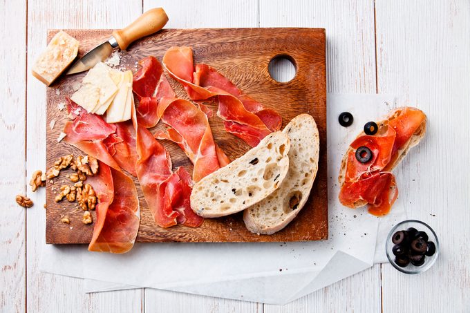 25 italian restaurant words prosciutto