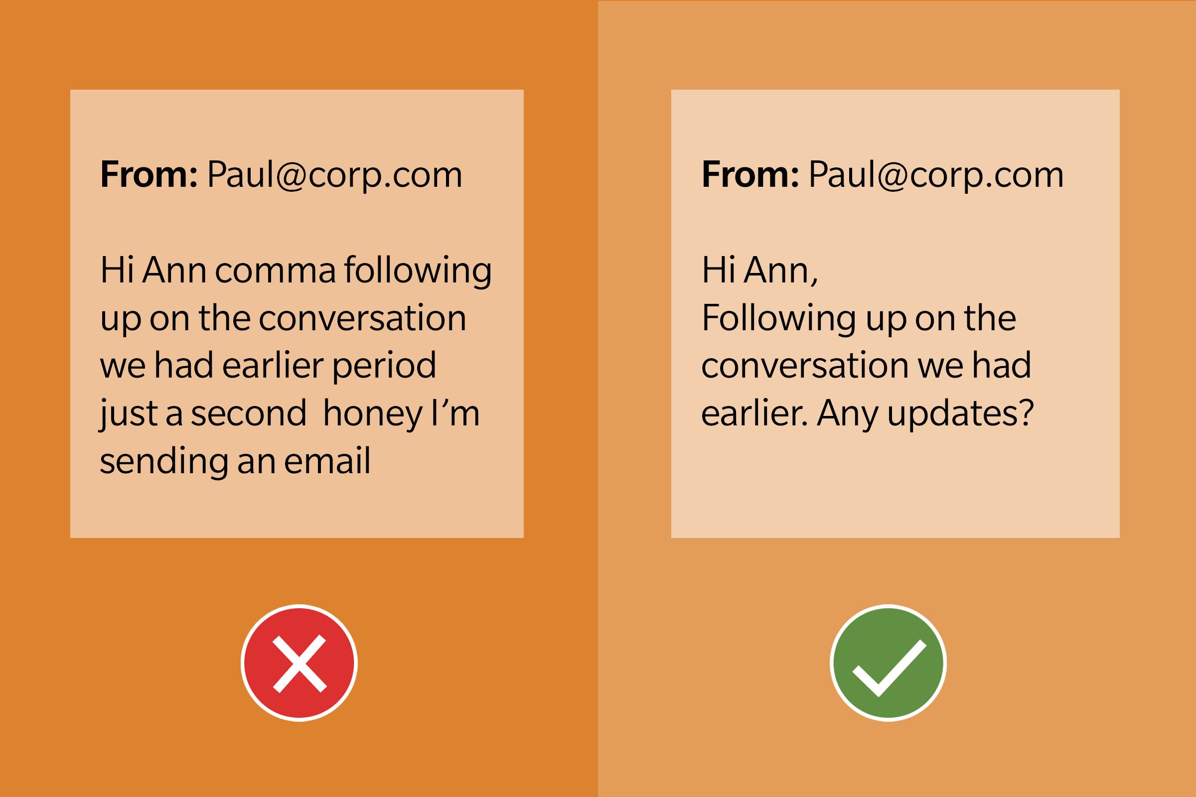 Email Etiquette Tip 16 Be Wary Of Voice To Text