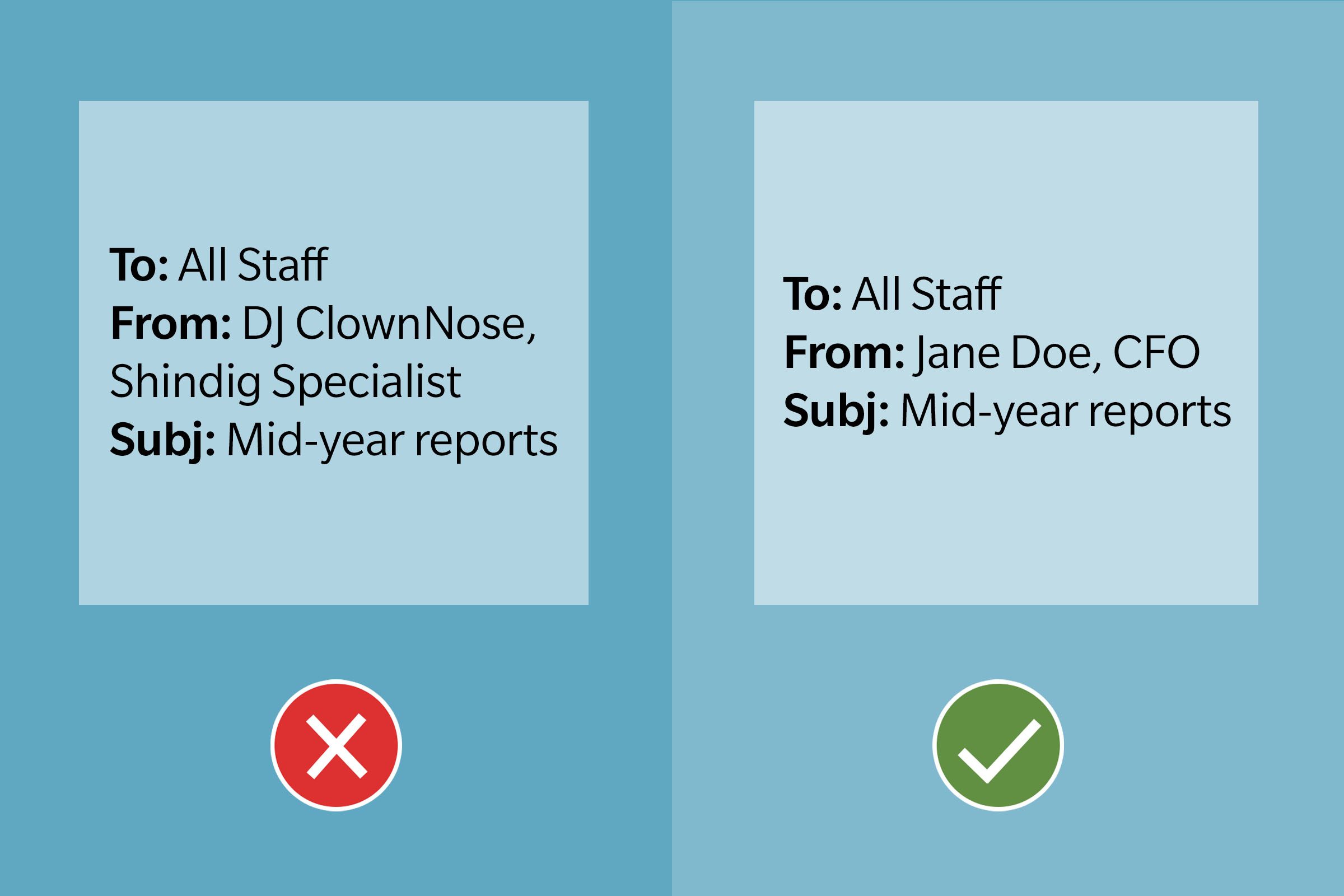 Email Etiquette Tip 2 Keep A Professional Email