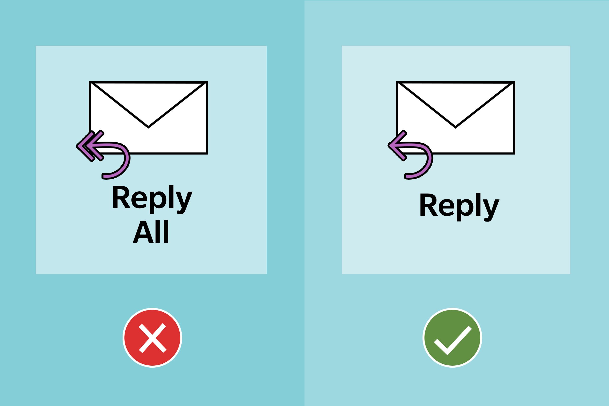 Email Etiquette Tip 9 Avoid Reply All