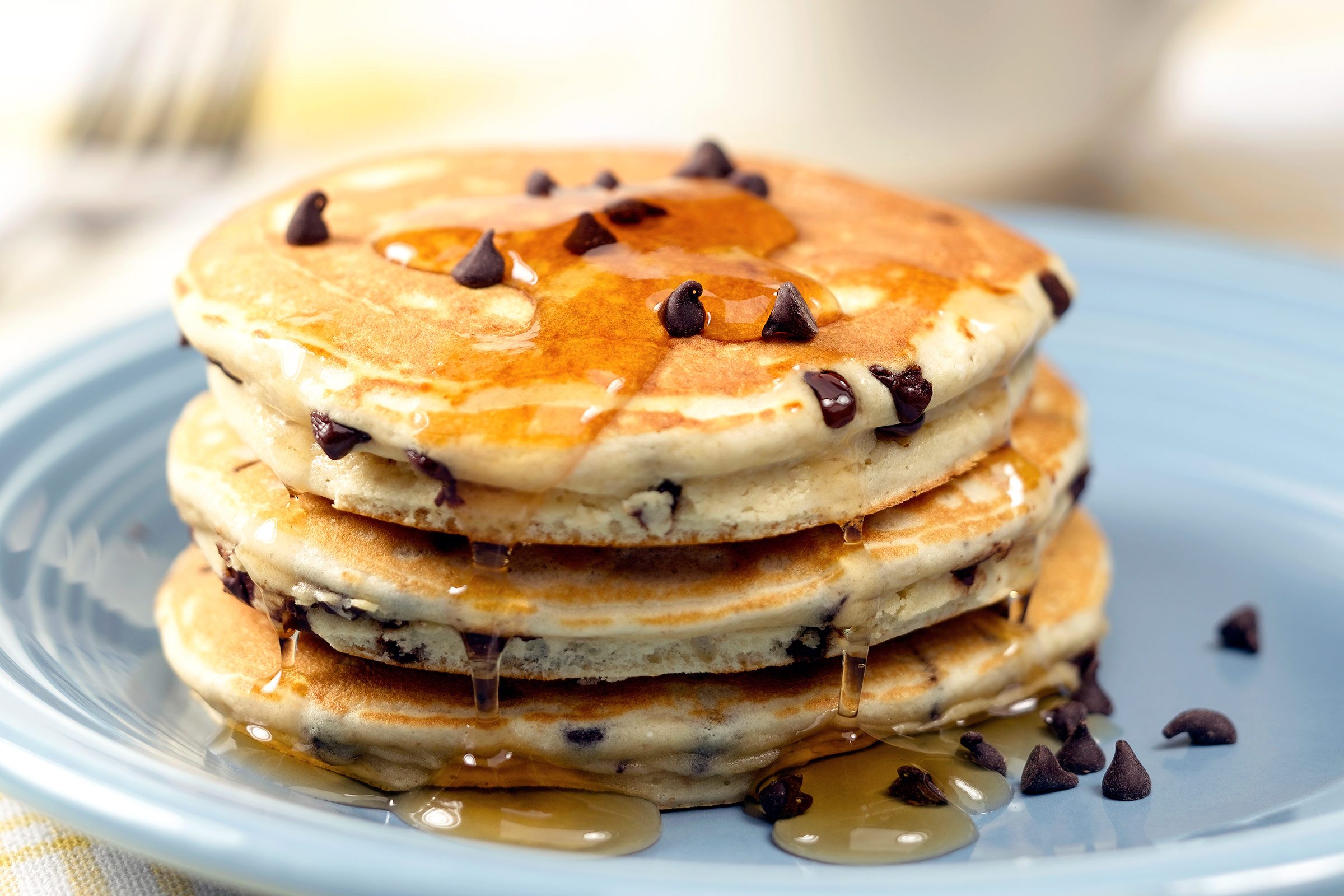 make pancakes delicious chocolate