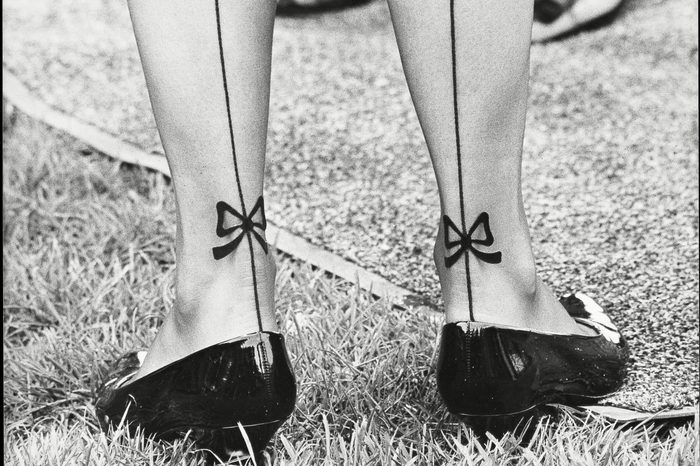 Prince & Princess Of Wales- Visit Australia & Usa 5th October 1985 (divorced 8/96). (princess Diana Died 31/8/97). Royal Tour: Australia Stockings Worn By Princess Diana During Her Day At The Races - Melbourne Cup...royal Visits