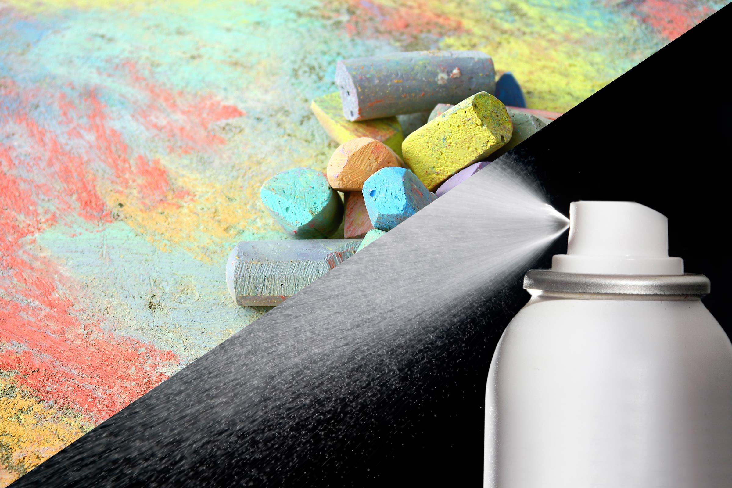 02-chalk-unbelievable-uses-hairspray