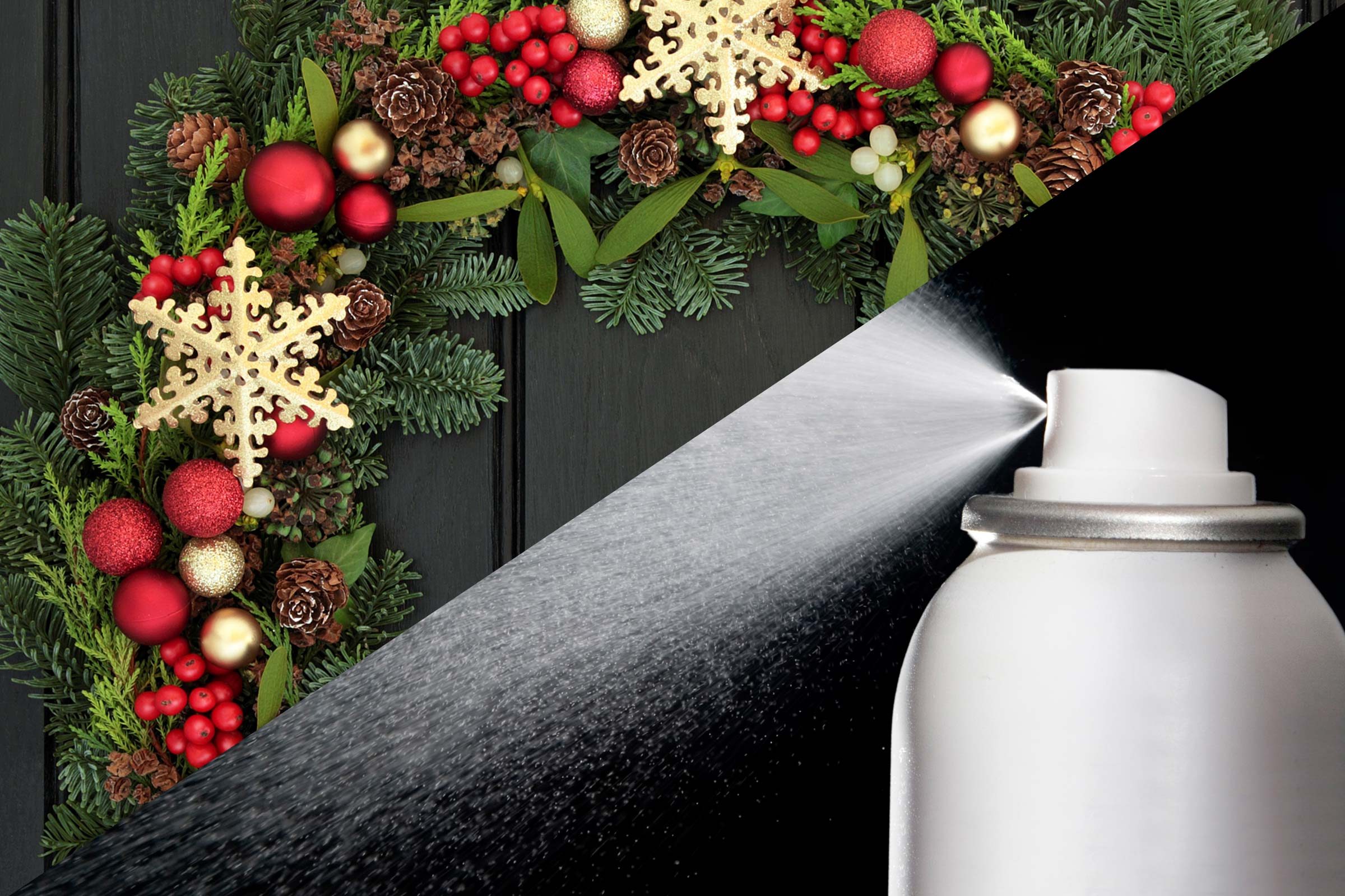 07-wreath-unbelievable-uses-hairspray