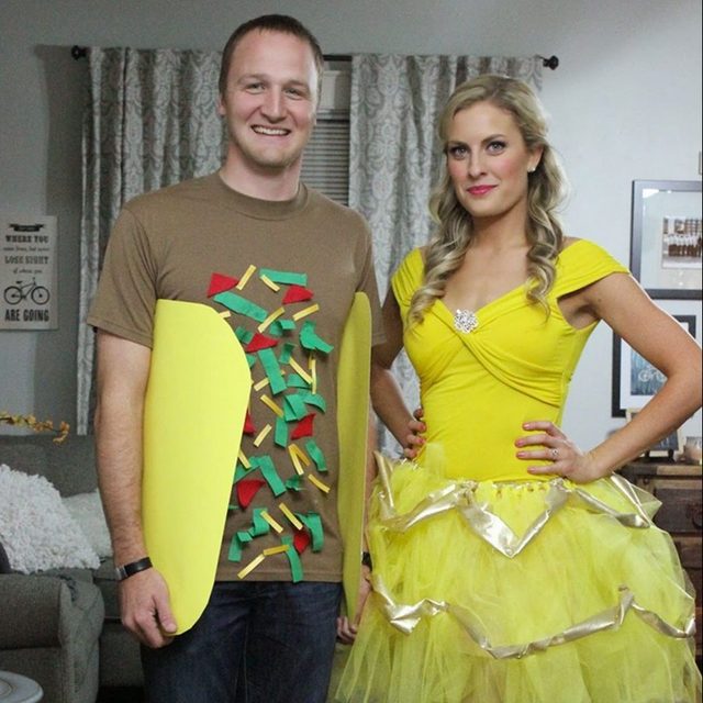 Taco Bell couples halloween costume