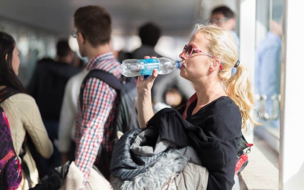 The Secret to Bringing Water Through Airport Security