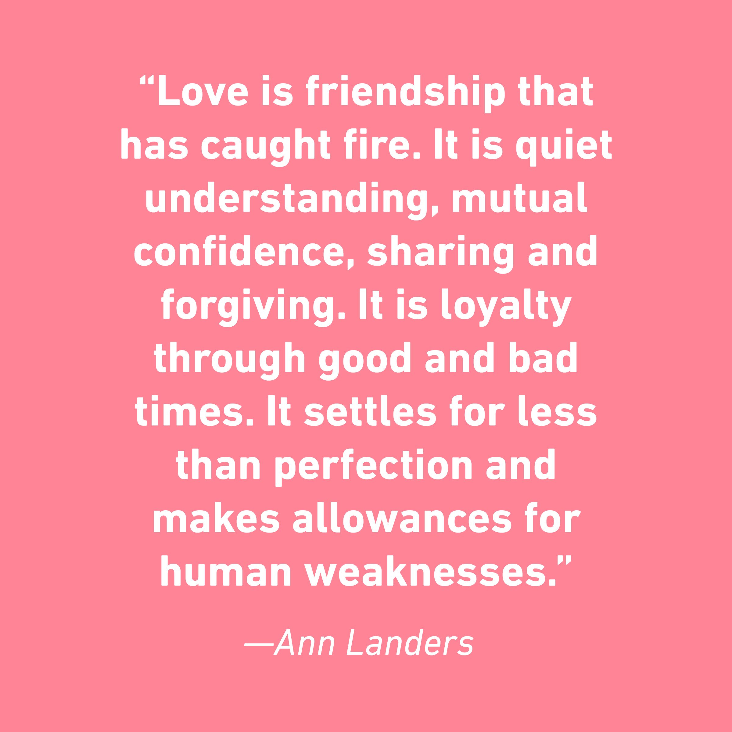Ann Landers Relationship Quotes That Celebrate Love