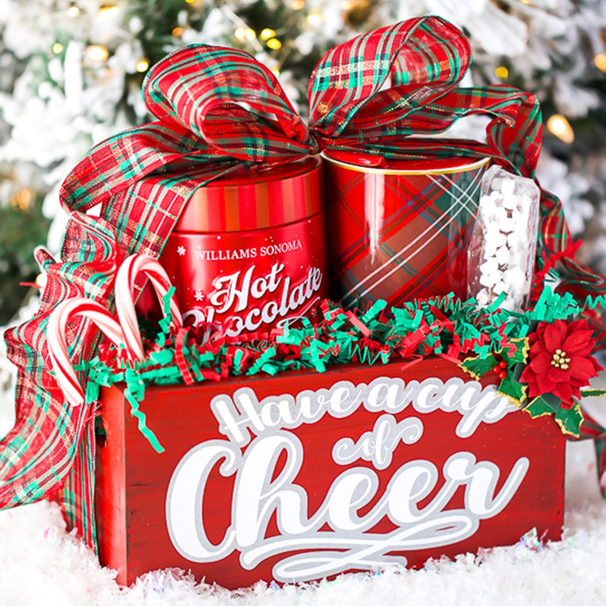 DIY Hot Chocolate Gift Basket