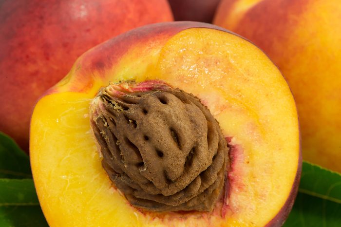 Peach-pit