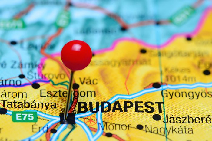 Budapest-map