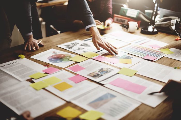 Business People Meeting Design Ideas Concept
