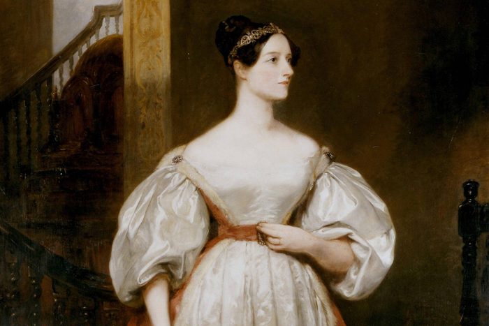 Augusta Ada, Countess Lovelace (1815-1852) English mathematician and writer. Daughter of the poet Byron. Friend of Charles Babbage. Devised programme for his Analytical Engine. Portrait by Margaret Carpenter.