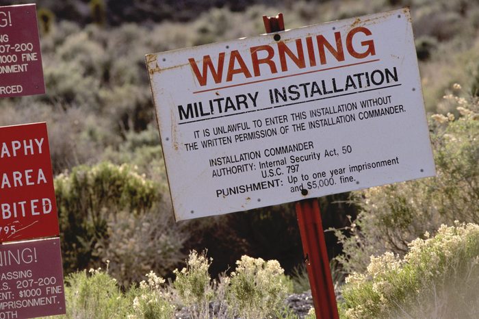 Area - 51 near Rachael in Nevada
