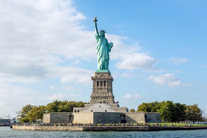 The Statue of Liberty in New York City