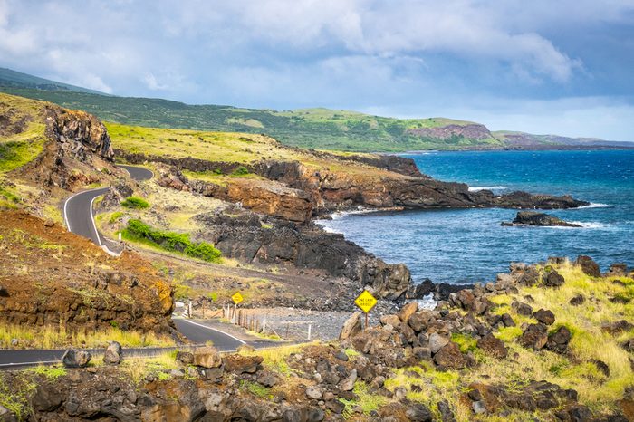 Road to Hana backside coast, Maui Hawaii