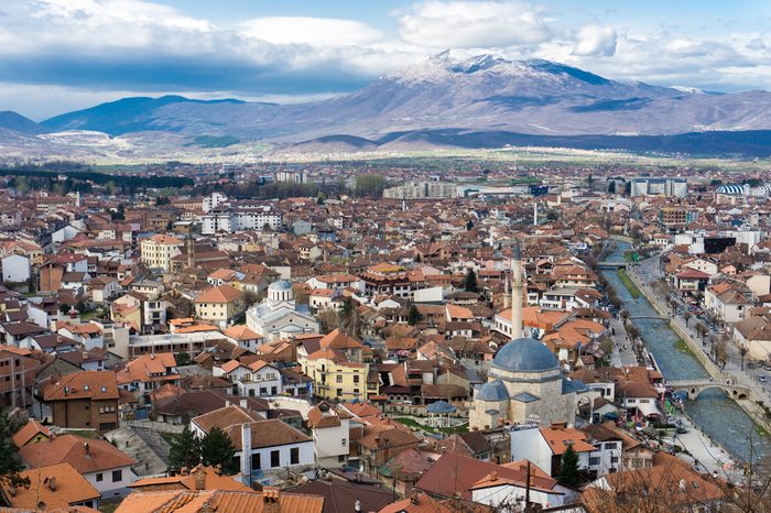 The city of Prizren, Kosovo