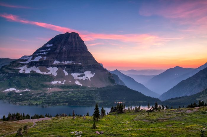 Hidden Lake Trail, Logan Pass, Glacier National Park, Montana, USA