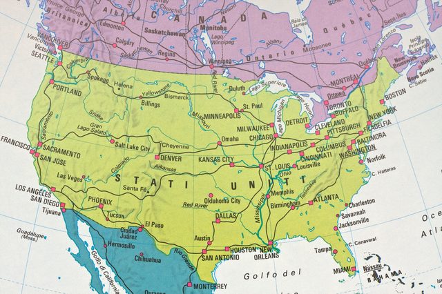 North America chart