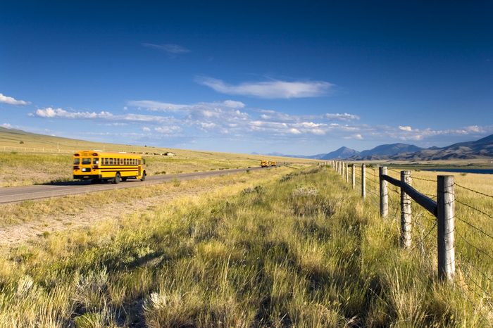 School Bus in Idaho