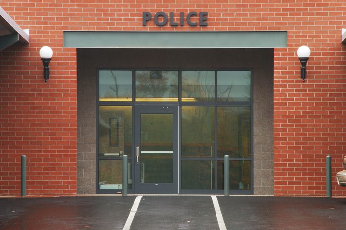 Roseburg Police Department entrance into the new Public Safety Center in Roseburg Oregon