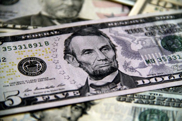 5 dollar bills