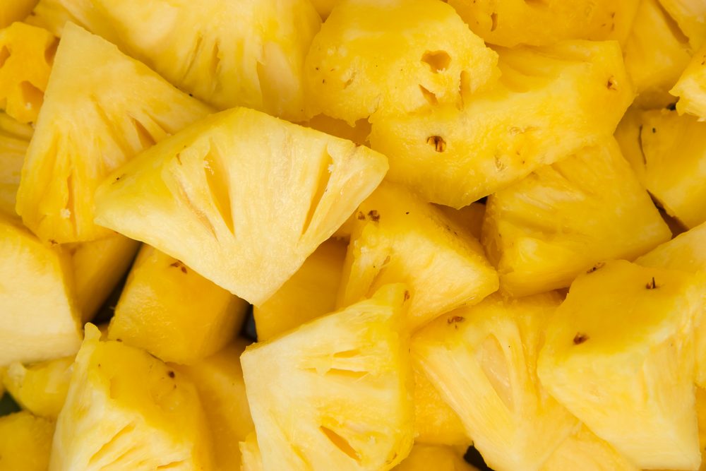 Pineapple slices