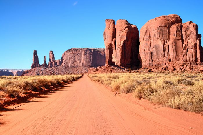 Monument Valley north east Arizona Navajo Nation