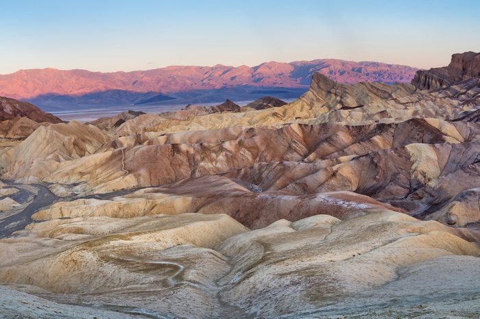 Zabriskie Point in Death Valley National Park in California, United States