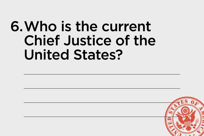 chief justice