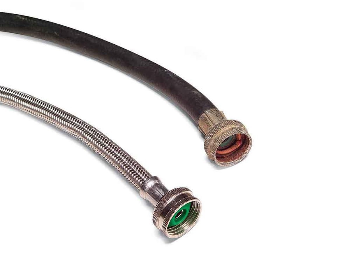 braided steel hose