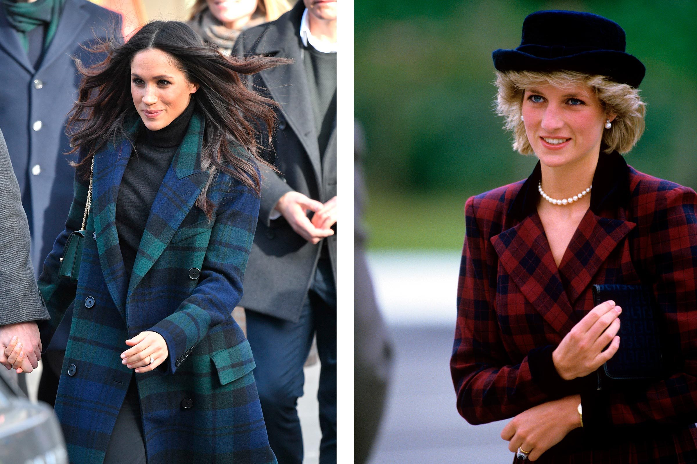 Meghan Markle Princess Diana outfits