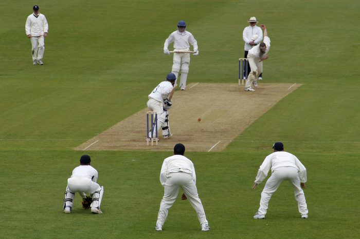 Cricket action