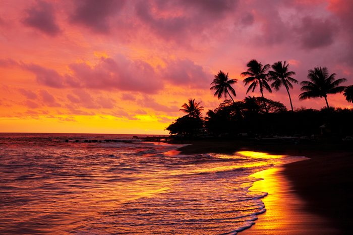 Hawaiian sunset