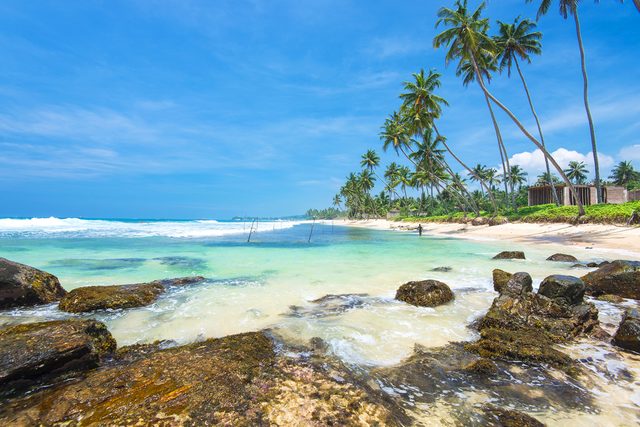 Unawatuna Beach, Sri Lanka