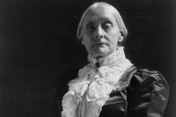 Suffragist Susan B. Anthony