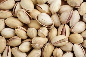 background of pistachio-nuts