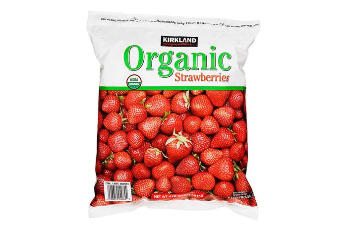 Kirkland Signature Organic Strawberries, 4 lbs