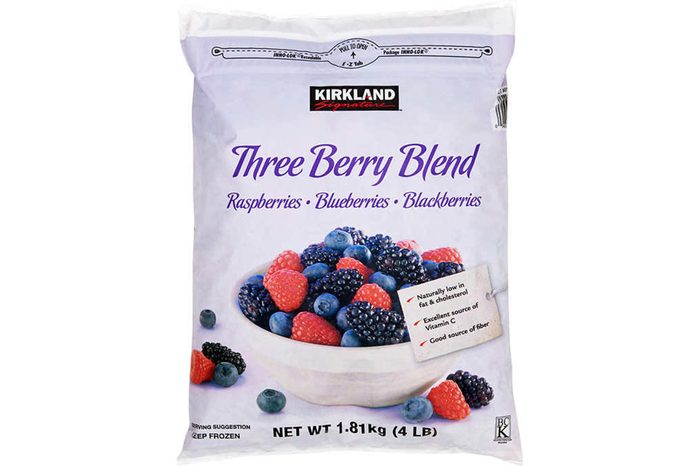 Kirkland Signature Three Berry Blend, 4 lbs
