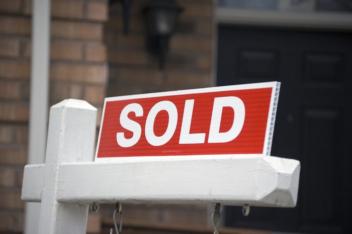 sold sign / real estate