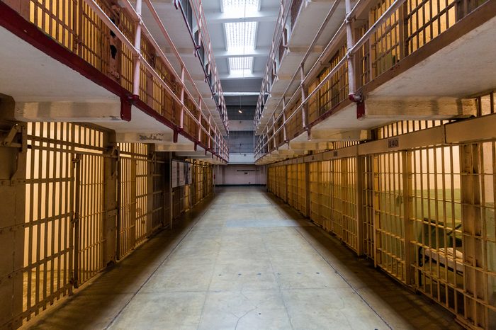 SAN FRANCISCO, CALIFORNIA - SEPTEMBER 17: Interior views of the Alcatraz Island in San Francisco on September 17, 2015. The Alcatraz island was a federal prison from 1933 until 1963.