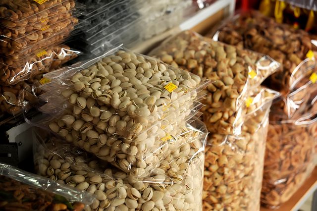 Bags of nuts 