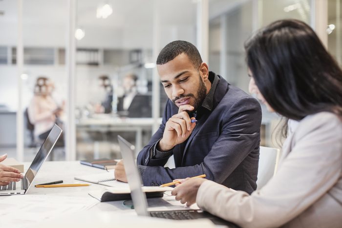 Business People Having a Meeting