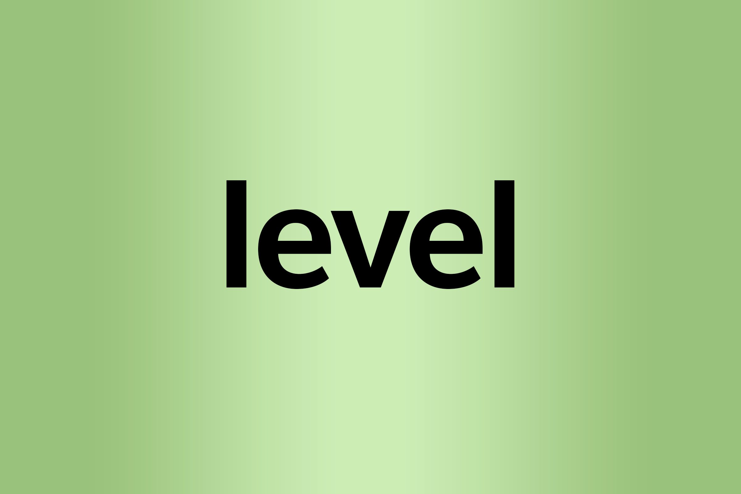 level palindrome words