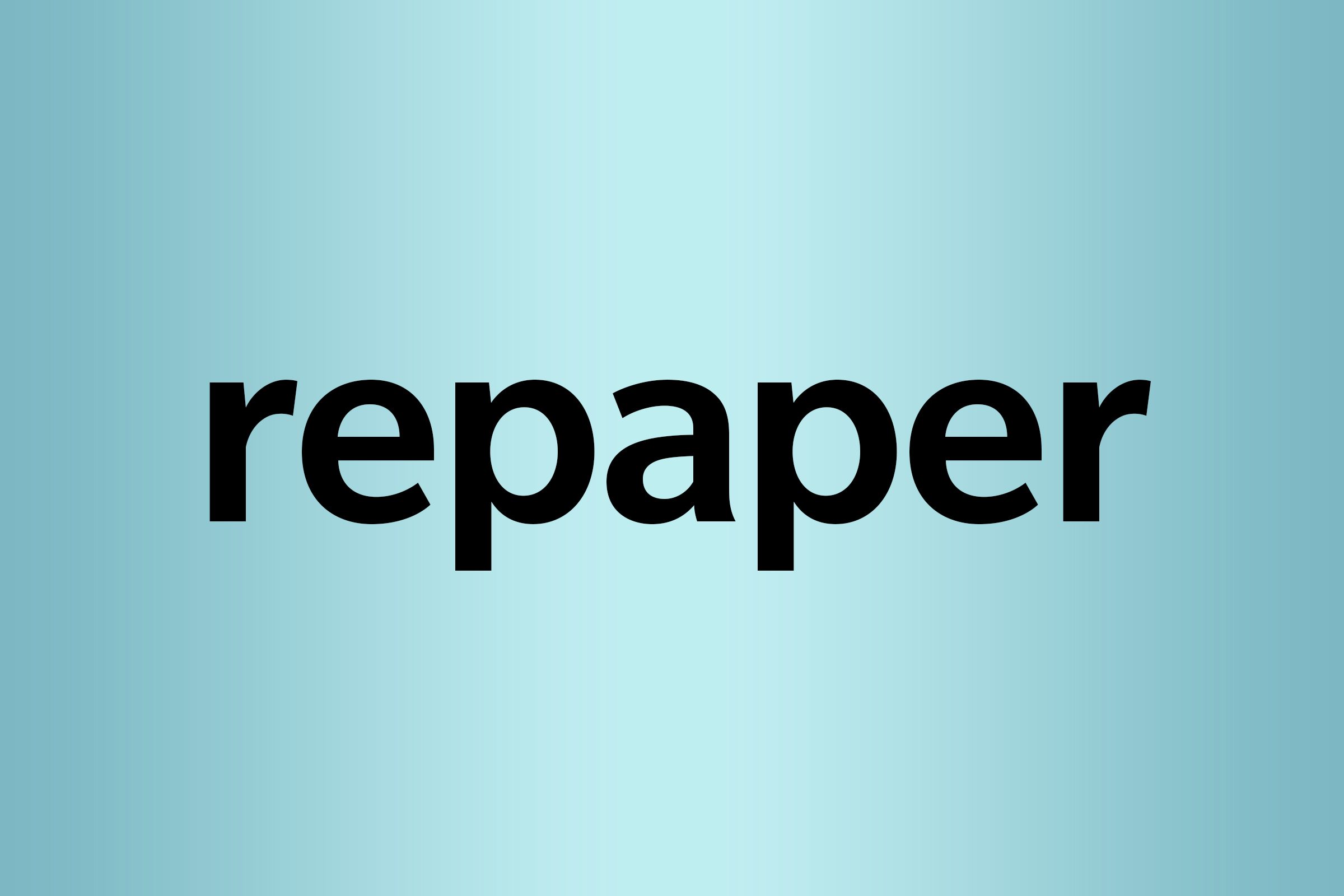 repaper What is a palindrome