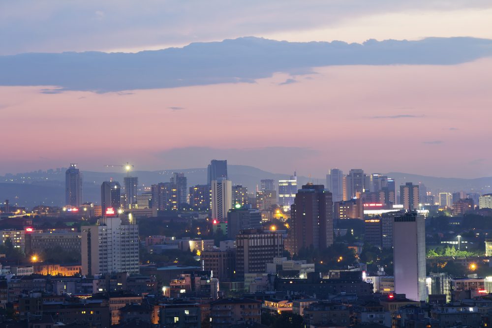 Ankara, Capital city of Turkey, night view
